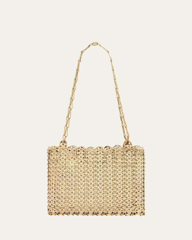 1969 Allover Disc Brass Shoulder Bag